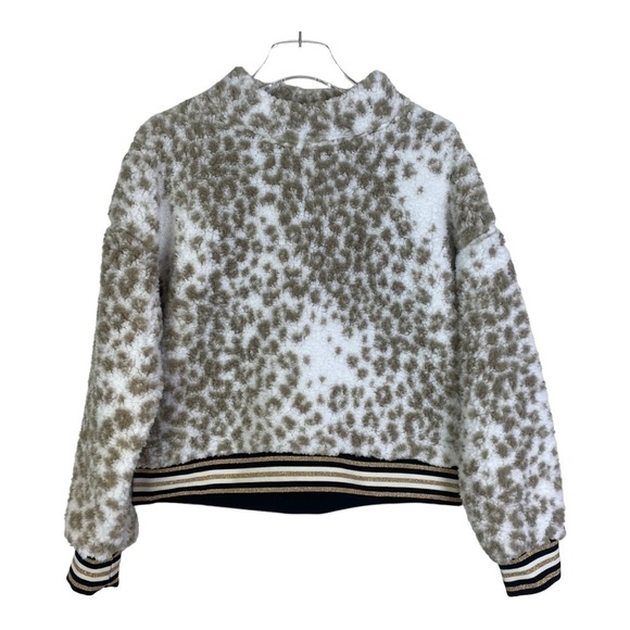 Nanette Lepore Sweaters - Nanette Lepore Play Snow Bunny Sherpa Fleece